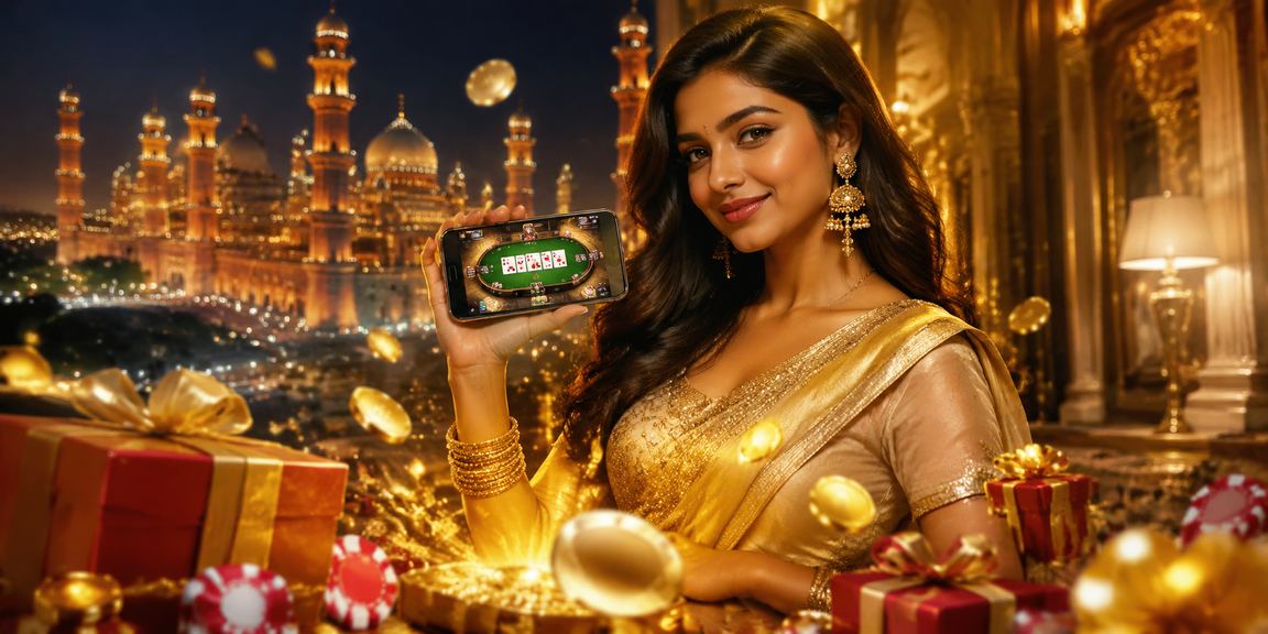 Person playing slots game on mobile device in Lucknow old city